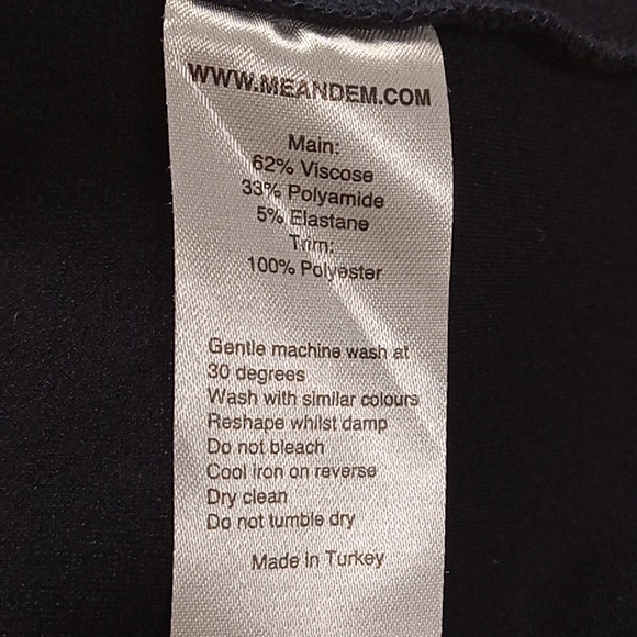 Me+Em Navy Sheath Dress - Picture 8 of 9